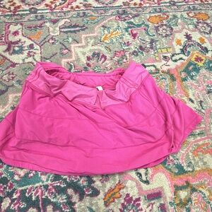 Sonic Pink Lululemon Pace Rival Skirt Size 12